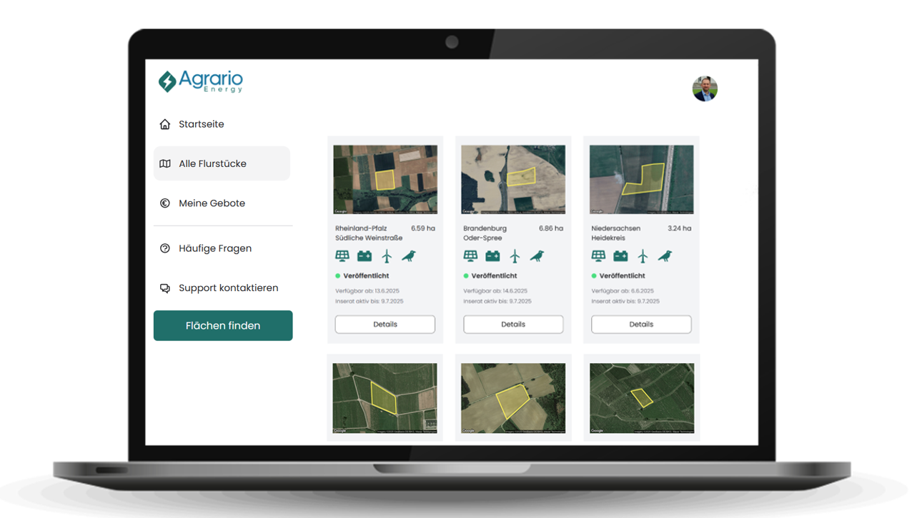 Agrario Energy_Plattform_View Agrario Energy_Plattform_View